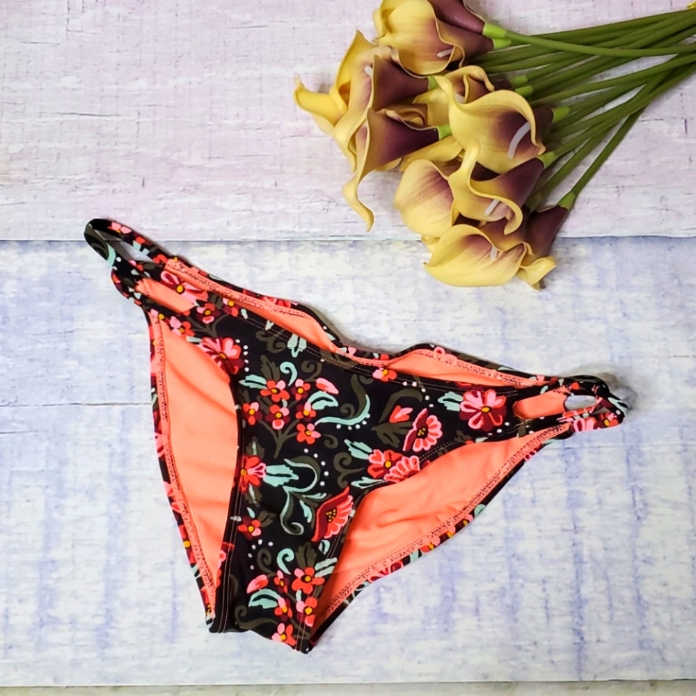 Xhilaration Floral Bikini Bottom
